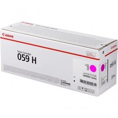 Canon 059 H M (3625C001), Magenta цена и информация | Картриджи и тонеры | kaup24.ee