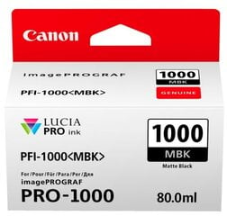 Canon PFI-1000MBK (0545C001), Mat Black цена и информация | Картриджи для струйных принтеров | kaup24.ee