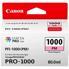 Canon PFI-1000PM (0551C001) Original Photo, Magenta hind ja info | Tindiprinteri kassetid | kaup24.ee