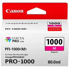 Canon PFI-1000M (0548C001), Magenta hind ja info | Tindiprinteri kassetid | kaup24.ee