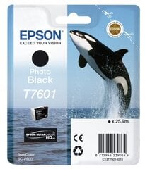 Epson Ink Photo Black HC (C13T76014010) цена и информация | Картриджи для струйных принтеров | kaup24.ee