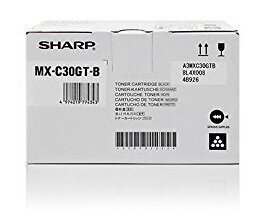 Sharp Toner Black (MXC30GTB) цена и информация | Картриджи и тонеры | kaup24.ee