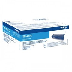 Brother Toner TN-421 Cyan 1,8k (TN421C) цена и информация | Картриджи и тонеры | kaup24.ee