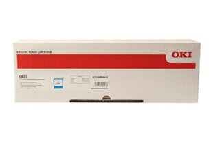 Oki Toner C 822 Cyan 7,3k (44844615) цена и информация | Картриджи и тонеры | kaup24.ee