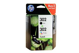 HP Ink No.302 Black + Color (X4D37AE) hind ja info | Tindiprinteri kassetid | kaup24.ee