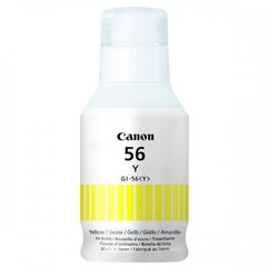 Canon GI-56Y Ink Bottle, Yellow цена и информация | Картриджи для струйных принтеров | kaup24.ee