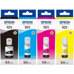 Epson EcoTank 101 (BK/C/M/Y) hind ja info | Tindiprinteri kassetid | kaup24.ee