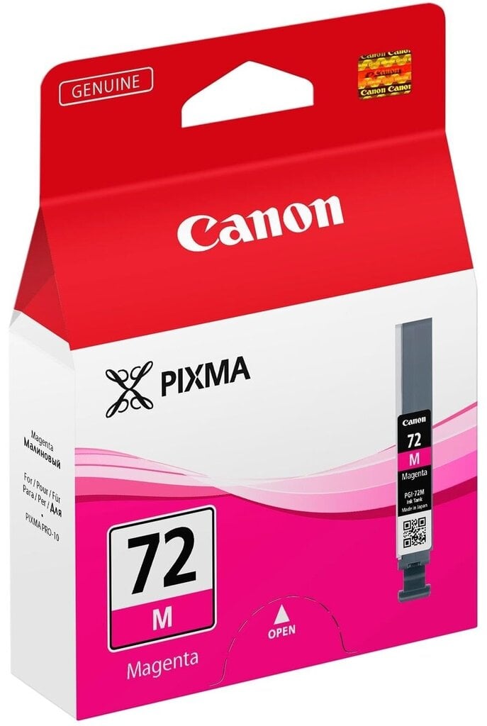 Canon PGI-72 Magenta 14ml цена и информация | Tindiprinteri kassetid | kaup24.ee