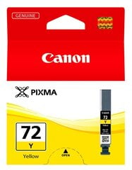 Canon PGI-72 Yellow 14ml цена и информация | Картриджи для струйных принтеров | kaup24.ee