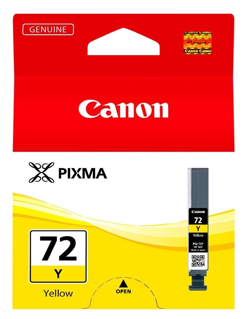 Canon PGI-72 Yellow 14ml hind ja info | Tindiprinteri kassetid | kaup24.ee