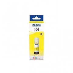 Epson EcoTank 106 Yellow (C13T00R440) 70ml hind ja info | Tindiprinteri kassetid | kaup24.ee