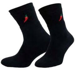 Sokid meestele ChiliLifestyle, mustad, 3 paari hind ja info | Meeste sokid | kaup24.ee