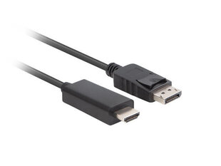 Кабель DisplayPort на HDMI Lanberg CA-DPHD-11CC-0050-BK 5 m цена и информация | Кабели и провода | kaup24.ee