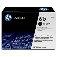 HP Cartridge No.61X Black (C8061X) цена и информация | Картриджи и тонеры | kaup24.ee