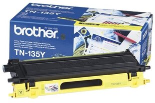 Brother Toner TN-135 Yellow 4k (TN135Y) цена и информация | Картриджи и тонеры | kaup24.ee