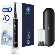 Oral-B iO Series 6, черный цена и информация | Электрические зубные щетки | kaup24.ee