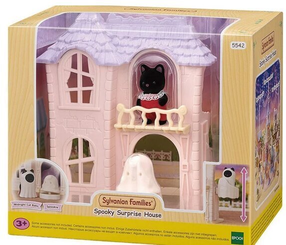 Maja aksessuaaridega Sylvanian Families - Spooky Surprise House hind ja info | Tüdrukute mänguasjad | kaup24.ee