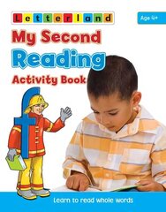 My Second Reading Activity Book: Learn to Read Whole Words цена и информация | Книги для малышей | kaup24.ee