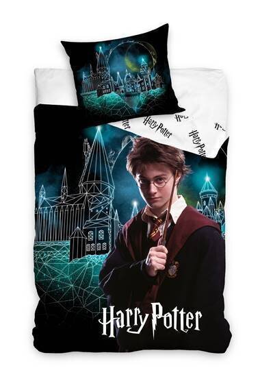 Voodipesukomplekt 150x210 Harry Potter, 2-osaline цена и информация | Beebide ja laste voodipesu | kaup24.ee