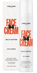 Мужской крем для лица Men Rock Face Cream Multi Action, 50 мл цена и информация | Кремы для лица | kaup24.ee