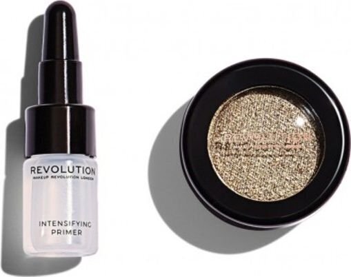 Komplekt Makeup Revolution Flawless Foils Effet: lauvärvid, 2g + lauvärvi alus, 2ml hind ja info | Ripsmetušid, lauvärvid, silmapliiatsid, seerumid | kaup24.ee