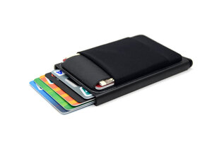 Алюминиевый тонкий кошелек RFID Card Case Black Silver Gold 33244914 цена и информация | Женские кошельки, держатели для карточек | kaup24.ee