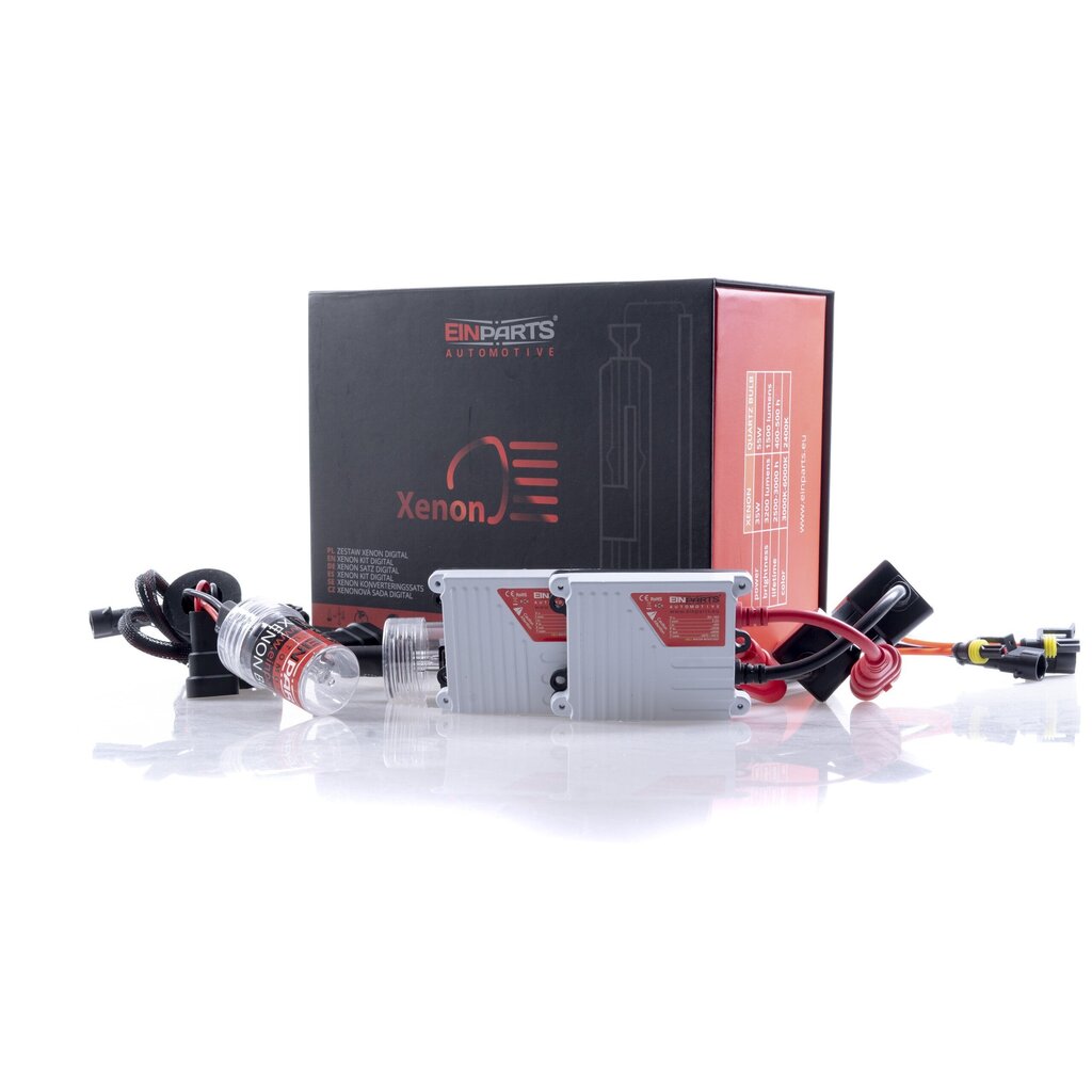 EinParts HB4 Xenon HID komplekt 4300K SOE VALGE 12V Slim DC 35W 6.0A hind ja info | Turvasüsteemid ja 12V seadmed | kaup24.ee