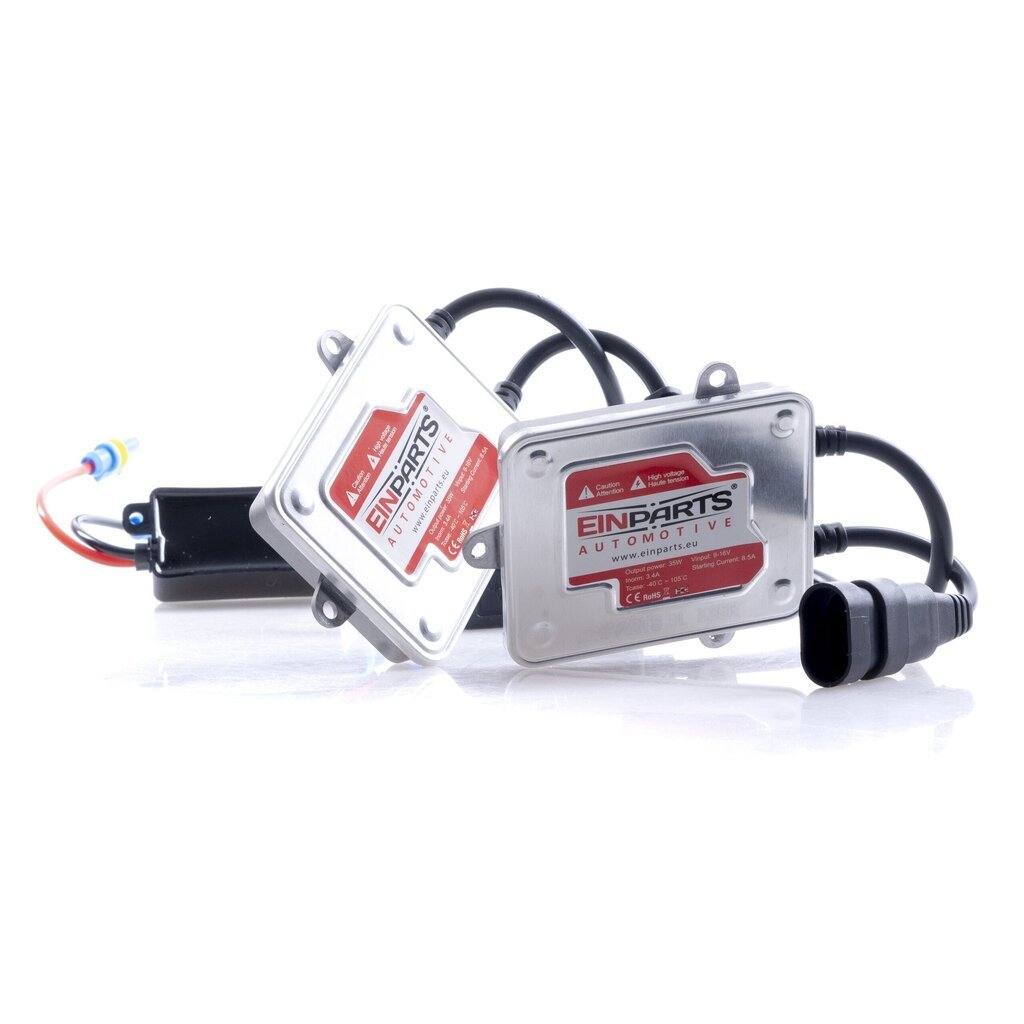 EinParts H1 Xenon HID komplekt 4300K SOE VALGE 12V Slim Quick Start 35W 8.5A hind ja info | Turvasüsteemid ja 12V seadmed | kaup24.ee