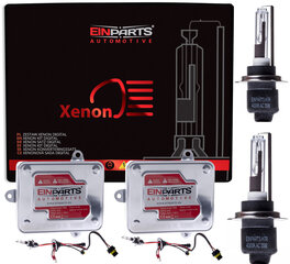 EinParts H7 Xenon HID komplekt 4300K SOE VALGE 12V Slim Quick Start 35W 8.5A hind ja info | Turvasüsteemid ja 12V seadmed | kaup24.ee