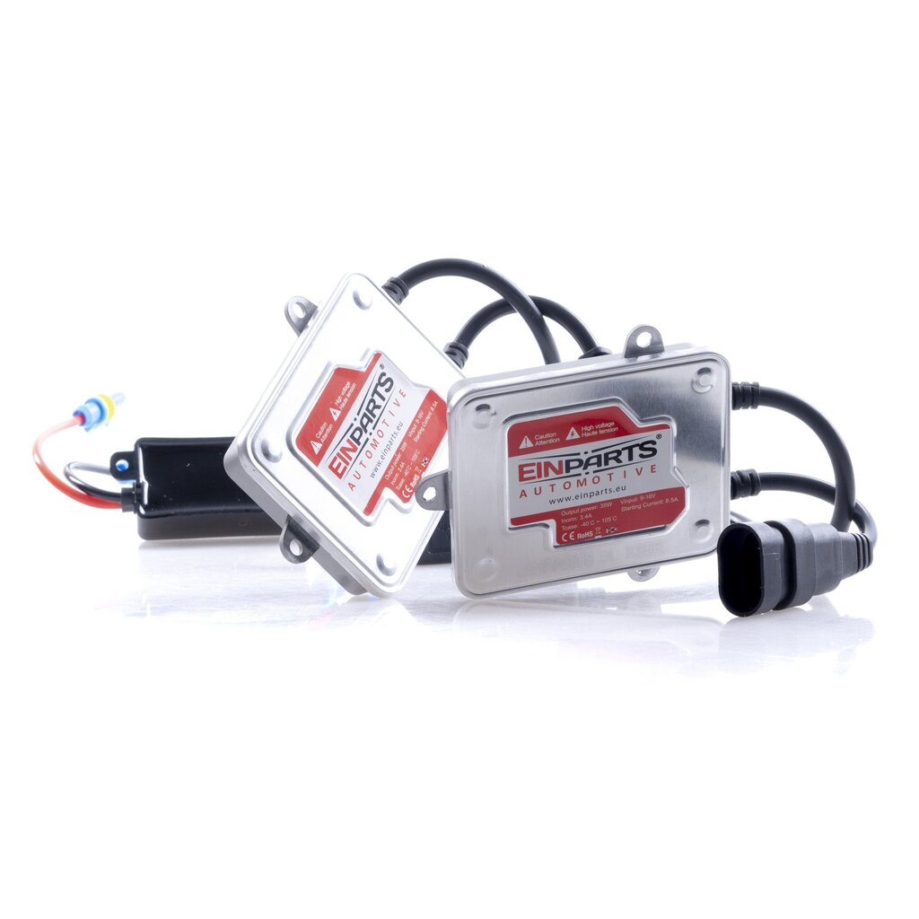 EinParts H7 Xenon HID komplekt 4300K SOE VALGE 12V Slim Quick Start 35W 8.5A hind ja info | Turvasüsteemid ja 12V seadmed | kaup24.ee