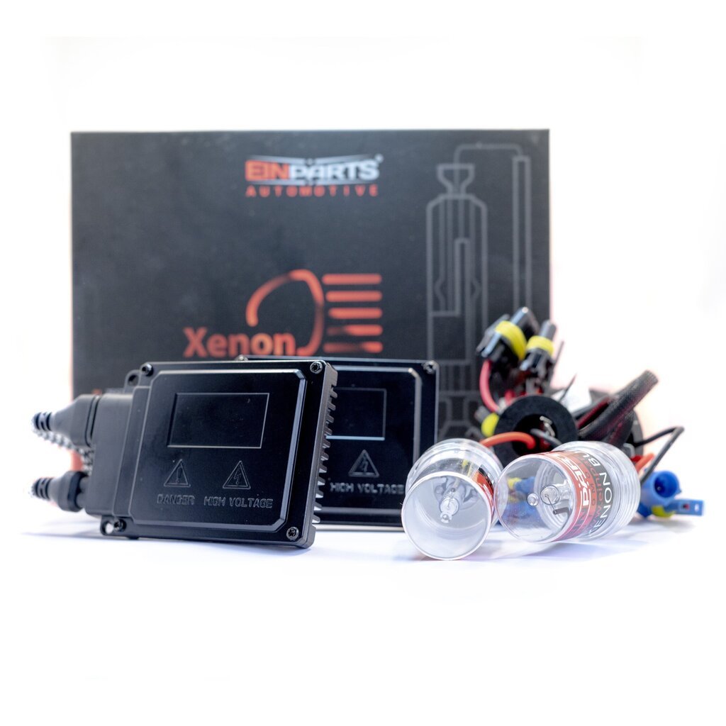 EinParts H11 Xenon HID komplekt 4300K SOE VALGE 12V Slim 55W 12V hind ja info | Turvasüsteemid ja 12V seadmed | kaup24.ee