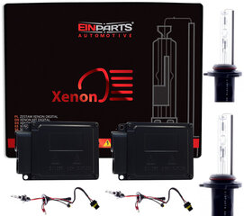 EinParts HB3 Xenon HID komplekt 6000K KÜLM VALGE 12V Slim 55W 12V hind ja info | Turvasüsteemid ja 12V seadmed | kaup24.ee