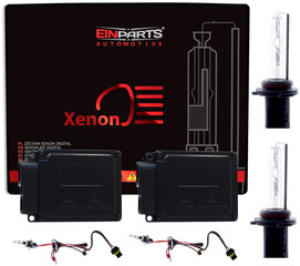 EinParts HB4 Xenon HID komplekt 6000K KÜLM VALGE 12V Slim 55W 12V hind ja info | Turvasüsteemid ja 12V seadmed | kaup24.ee