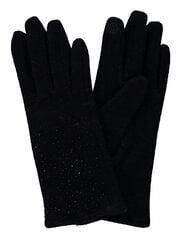 Zabaione женские перчатки STELLA SÕRM*01, черный 4067218159001 цена и информация | Женские перчатки | kaup24.ee