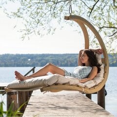 Подвесное кресло Amazonas Swing Lounger, бежевый цвет цена и информация | Садовые стулья, кресла, пуфы | kaup24.ee