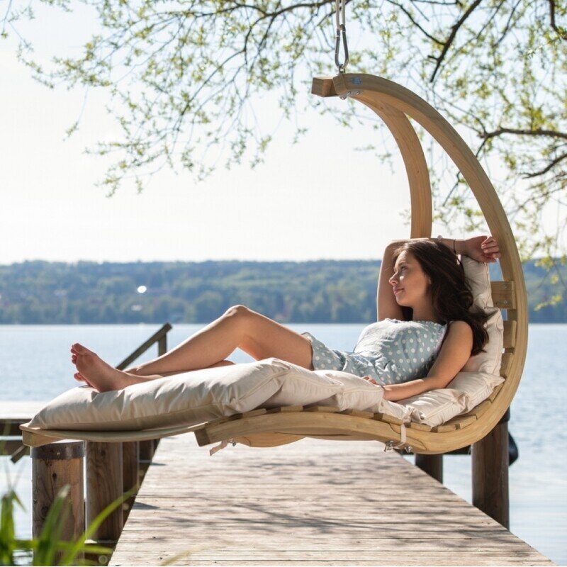 Ripptool Amazonas Swing Lounger, beež цена и информация | Aiatoolid | kaup24.ee