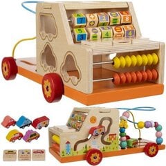 Puidust sorteerija - kalkulaator Kruzzel 22652 hind ja info | Arendavad mänguasjad | kaup24.ee