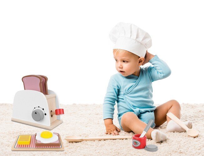 Puidust röster lastele Kruzzel 22435 цена и информация | Tüdrukute mänguasjad | kaup24.ee