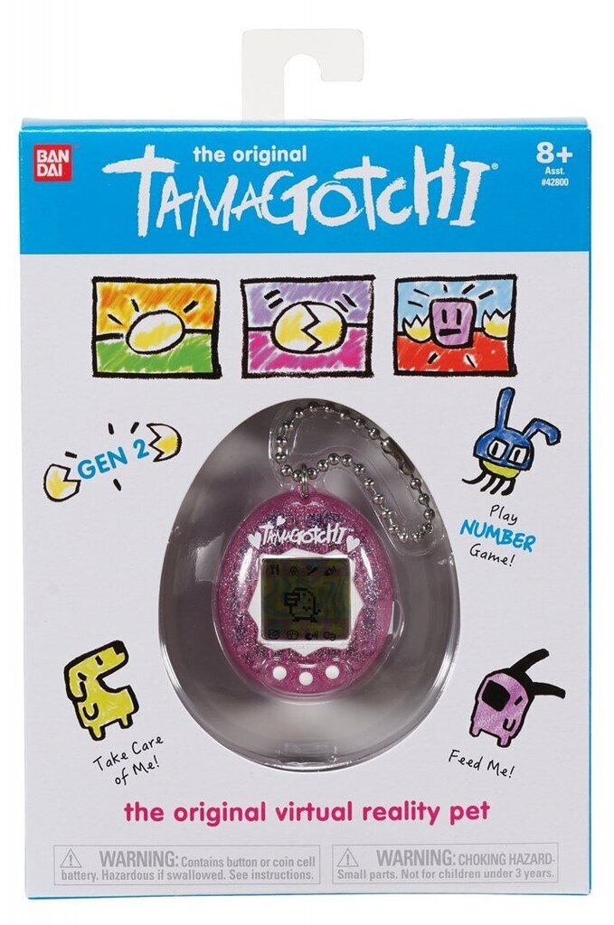 Virtuaalne lemmikloom Tamagotchi Pink Glitter цена и информация | Tüdrukute mänguasjad | kaup24.ee