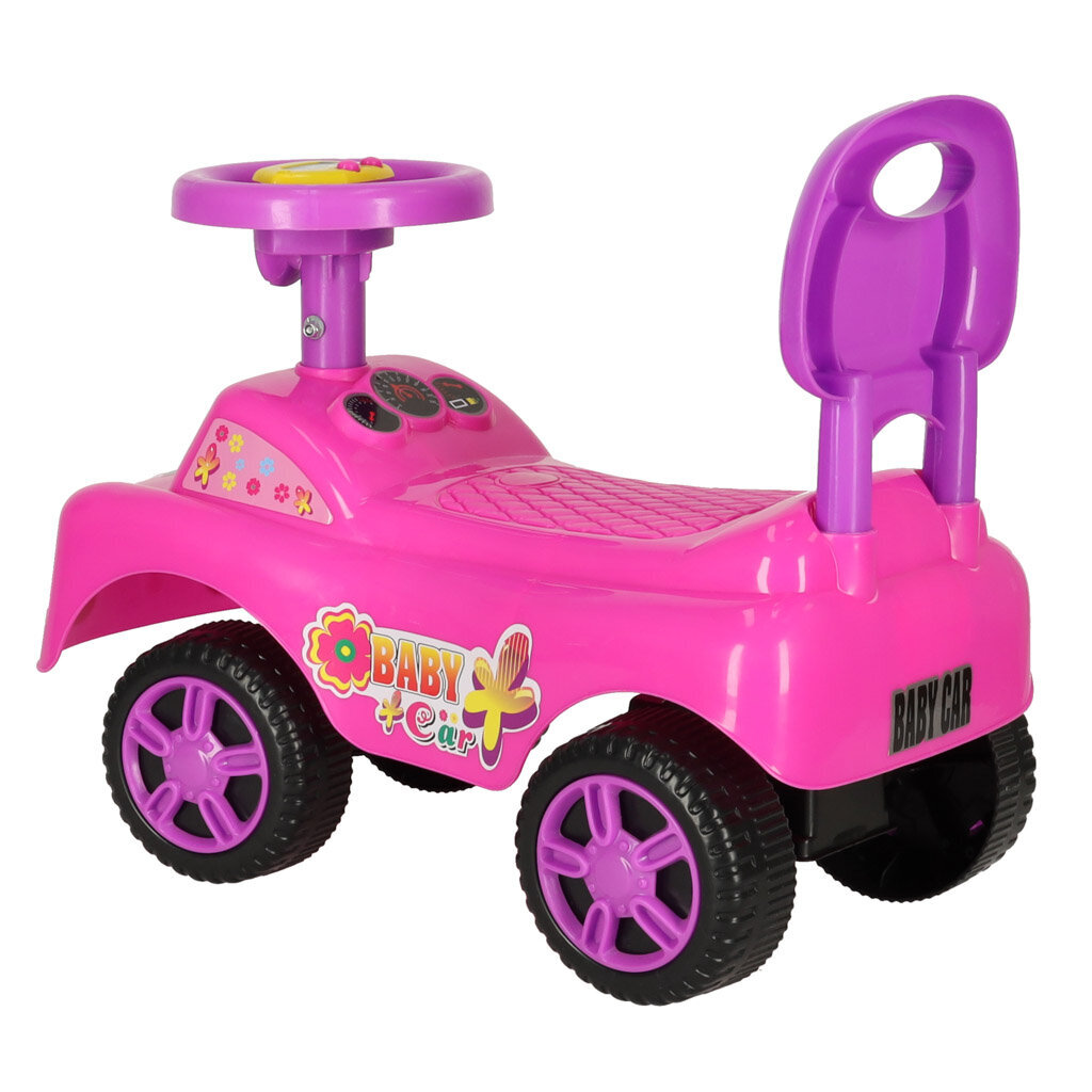 Tõukeauto lastele, roosa hind ja info | Imikute mänguasjad | kaup24.ee