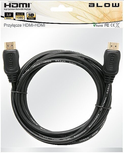 Blow, HDMI, 5 m hind ja info | Kaablid ja juhtmed | kaup24.ee