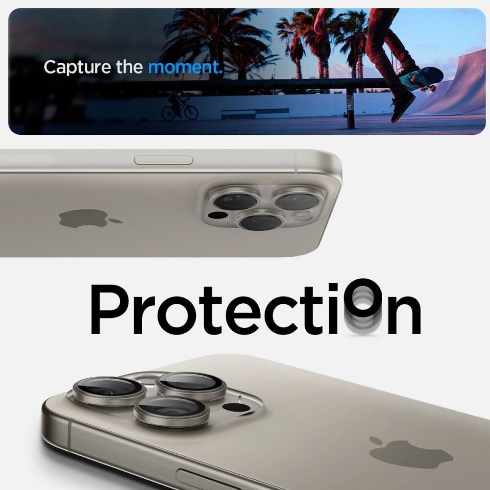 Spigen OPTIK.TR Ez Fit Camera Protector 2-pack hind ja info | Ekraani kaitsekiled | kaup24.ee