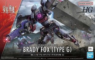 Kokkupandav mudel Bandai Hg Kyoukai Senki Brady Fox (type g) hind ja info | Klotsid ja konstruktorid | kaup24.ee