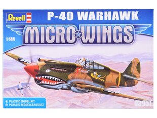 Конструктор самолета P-40 Warhawk 1:144 цена и информация | Конструкторы и кубики | kaup24.ee