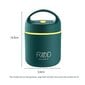 Toidutermos, 510 ml, roheline hind ja info | Termosed, termostassid | kaup24.ee
