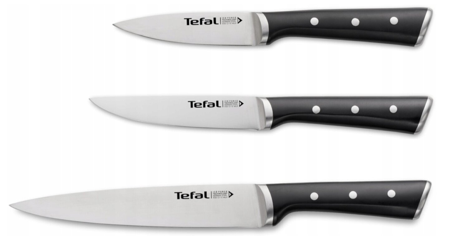 Nugade komplekt Tefal Ice Force, 3 tk. hind ja info | Noad ja tarvikud | kaup24.ee