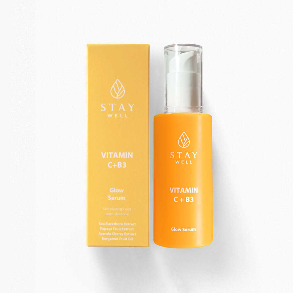 Seerum Stay Well Vitamin C+B3 Serum, 50 ml hind ja info | Näoõlid, seerumid | kaup24.ee