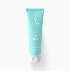 Веганская очищающая пенка с чайным деревом STAY WELL Vegan Tea Tree Cleanser, 130 мл цена и информация | Аппараты для ухода за лицом | kaup24.ee