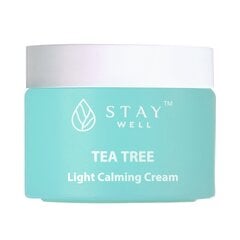 Веганский крем с чайным деревом STAY WELL Vegan Tea Tree Cream, 50 мл цена и информация | Кремы для лица | kaup24.ee