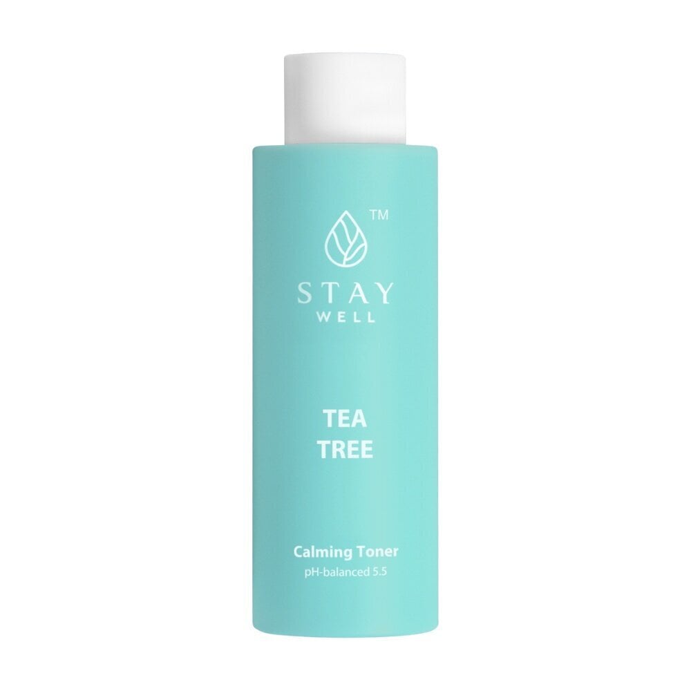 Teepuu toonik Stay Well Vegan Tea Tree Toner, 210 ml цена и информация | Näopuhastusvahendid | kaup24.ee